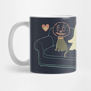 Halloween Couch potato friend Mug